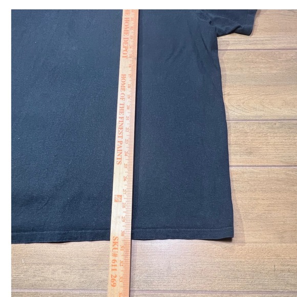 ROAMANS Black V Neck vintage single stitch Short Sleeve T Shirt Size 1X - Picture 8 of 8